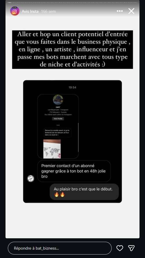 Avis client - Premier client gagne en 48h